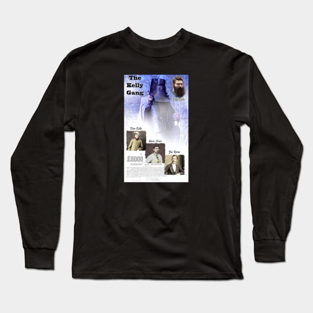 The Kelly Gang Long Sleeve T-Shirt by Australian_Bushranging